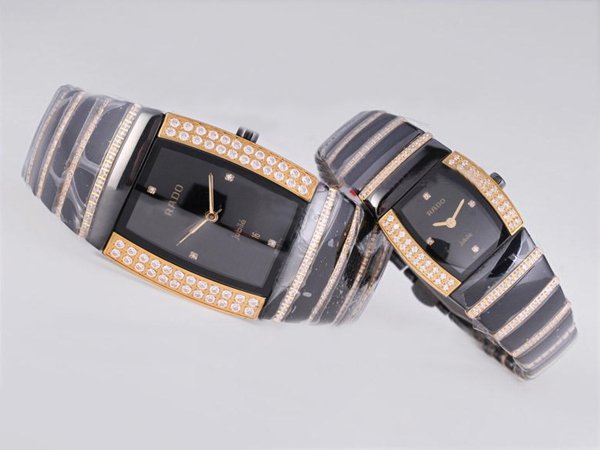 Rado DiaStar 152.0398.3.076 Midsize Ceramic Case Ceramic Bezel Watch watches