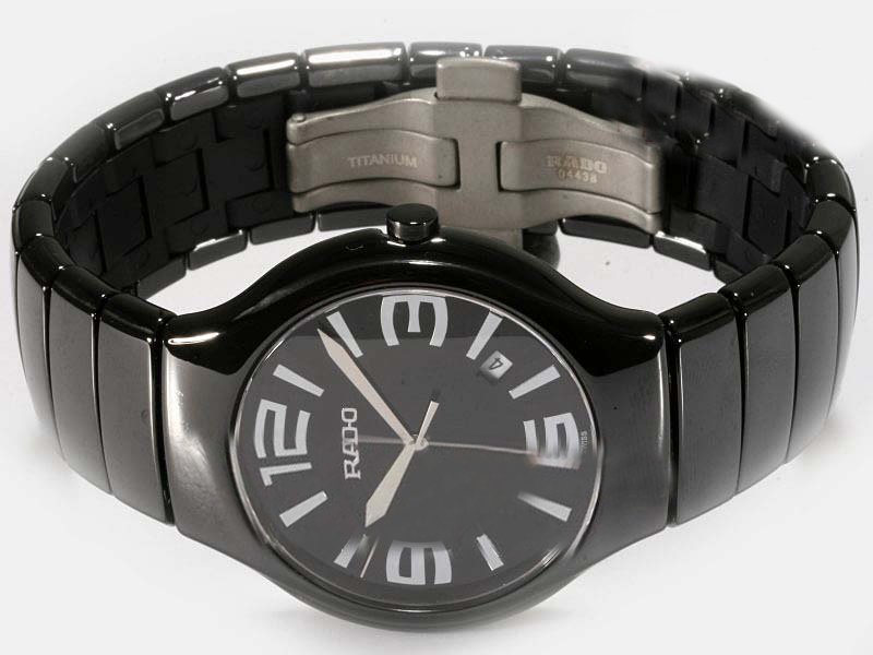 Rado DiaStar 19941 Black Ceramic Strap Ceramic Bezel Black Dial Watch watches