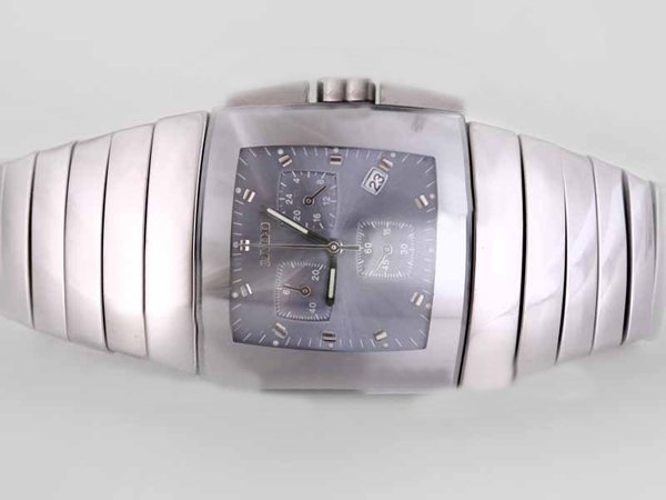 Rado DiaStar 5.38.0434.3 Purple Dial Ceramic Case Ceramic Bezel Watch watches