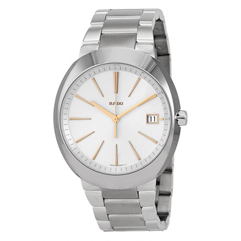 Rado D-Star XL White Dial Stainless Steel Men's Watch R15943123 watches