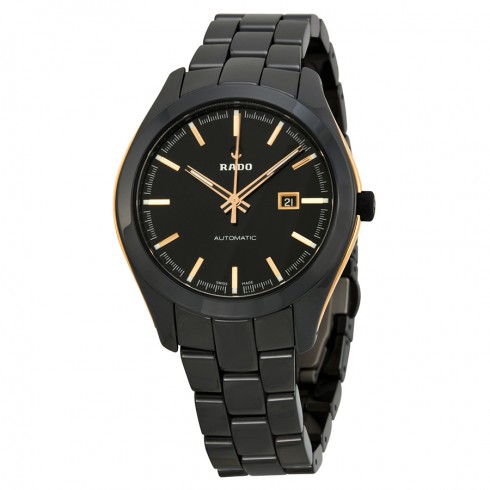 Rado Hyperchrome Automatic Black Dial Black Ceramic Ladies Watch R32255152 watches
