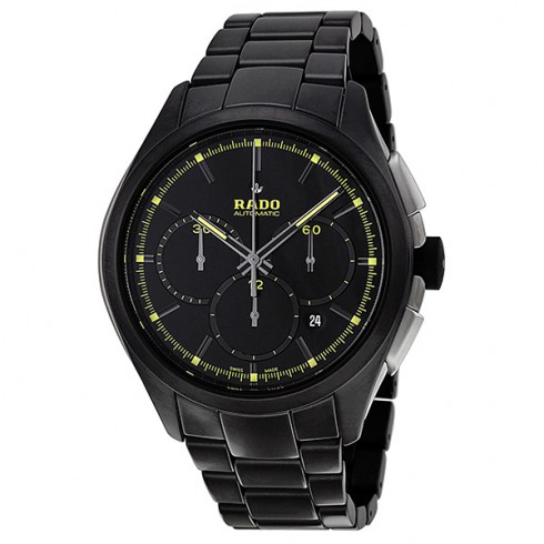 Rado Hyperchrome Automatic Chronograph Black High-Tech Ceramic Men's Watch R32525172 watches