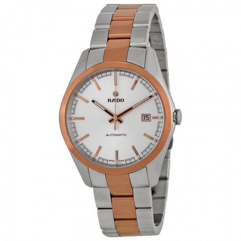 Rado Hyperchrome Automatic Silver Dial Two-Tone Ceramic Men's Watch R32980102 watches