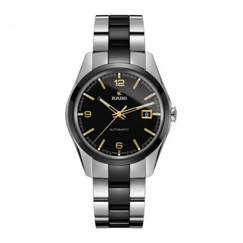 Rado Hyperchrome Black Dial Steel and Ceramic Automatic Men's Watch R32109162 watches