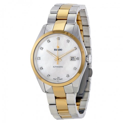 Replica Rado Hyperchrome Jubile Mother of Pearl Dial Steel And Ceramos Watch R32979902 Watch