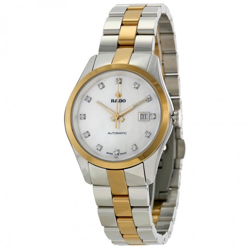 Rado Hyperchrome Lady Jubile Automatic Mother of Pearl Ladies Watch R32088902 watches