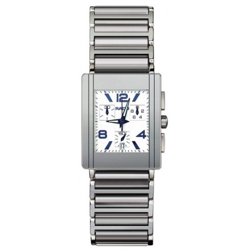 Rado Integral Chronograph Platinum-tone Ceramic Men's Watch R20591102 watches