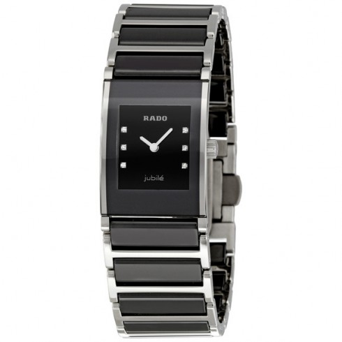 Rado Integral Jubile Black Ceramic Mens Watch R20786752 watches