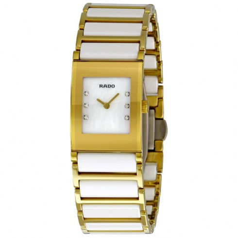 Rado Integral Jubilee White Ceramic Ladies Watch R20792901 watches