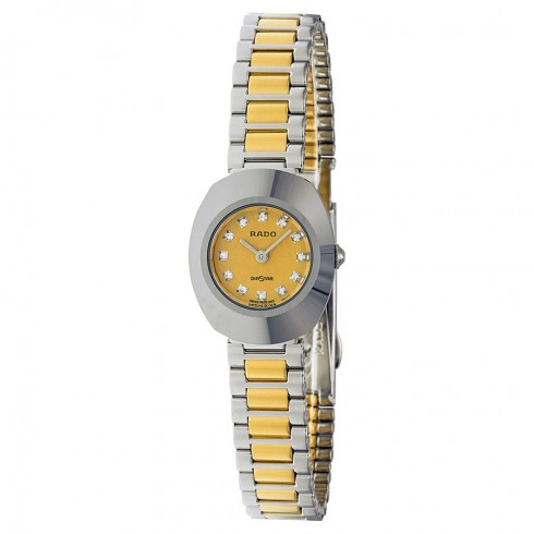 Rado Original Diastar Jubile Champagne Dial Diamond Ladies Watch R1255 watches