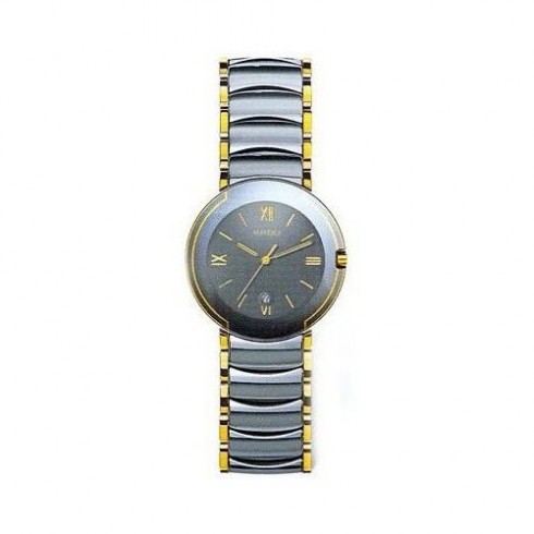Rado Coupole Gold-Tone Steel/Ceramic Midsize Men's Watch R22634142 watches