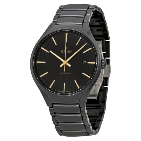 Rado True Black Dial Black Ceramic Men's Watch R27056162 watches
