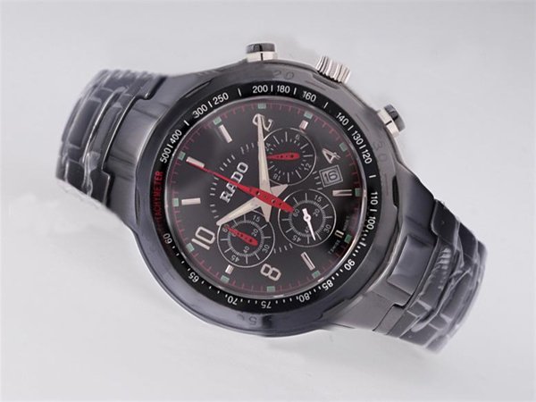 Rado Sintra 89552 Ceramic Bezel Quartz Chronograph Mens Watch watches