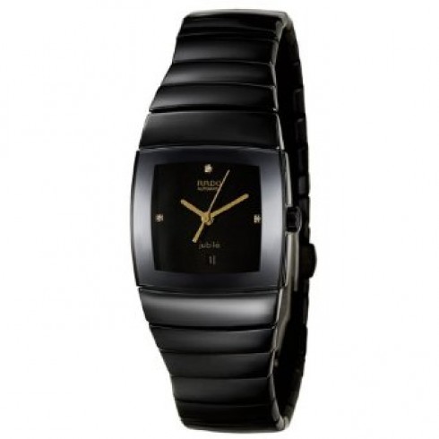 Rado Sintra Jubile Automatic Black Dial Black Ceramic Ladies Watch R13856722 watches