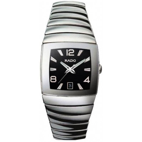 Rado Sintra Platinum-tone Ceramic Black Men's Watch R13599152 watches