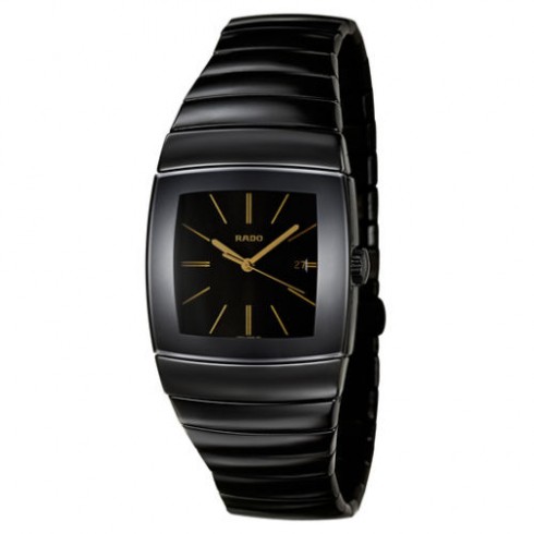 Rado Sintra Quartz Black Dial Black Ceramic Men's Watch R13724192 watches