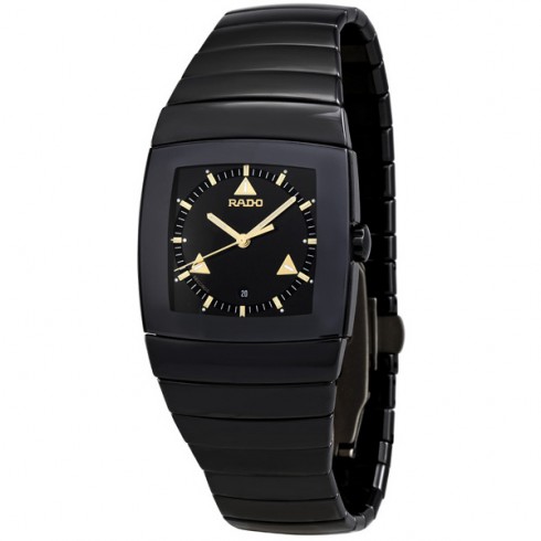 Rado Sintra XL Black Dial Black Ceramic Men's Watch R13724172 watches