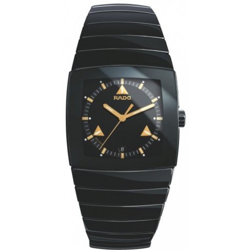Rado Sintra XXL Black Dial Black Ceramic Men's Watch R13723172 watches