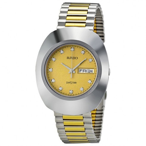 Rado The Original Two Tone Stainless Steel Men's Watch R12391633 watches