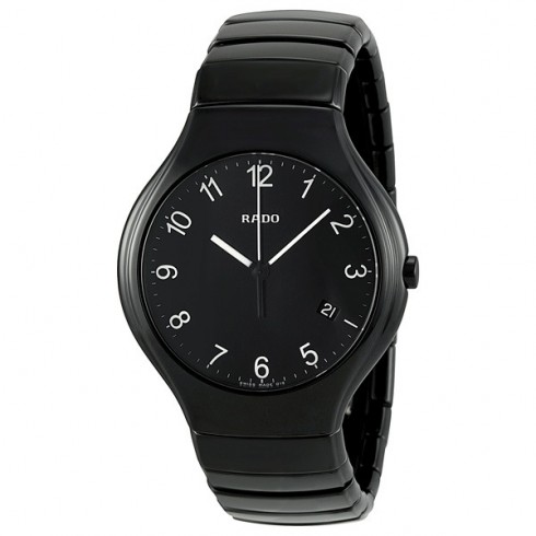Rado True Black Dial Ceramic Men's Watch R27653192 watches