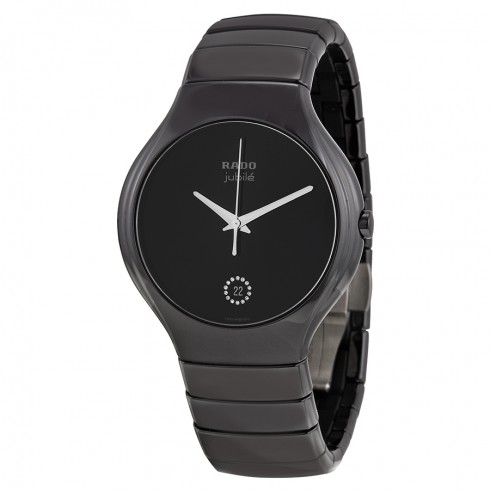Rado True Black Pure Jubile Diamond Ceramic Men's Watch R27653722 watches