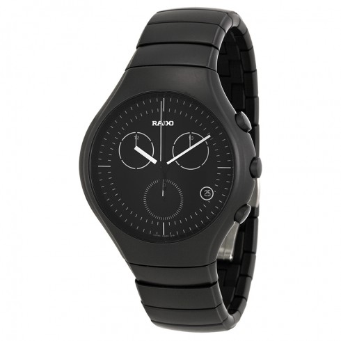 Rado True Chronograph Black Ceramic Men's Watch R27815152 watches