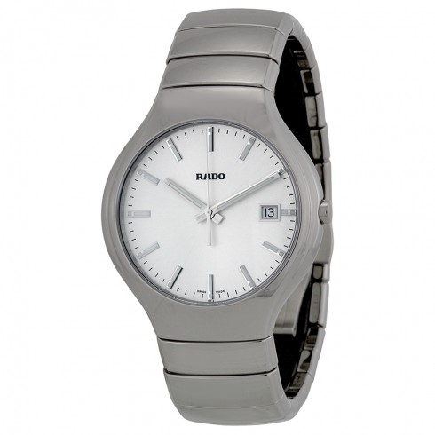 Rado True Platinum Ceramic Unisex Watch R27654122 watches