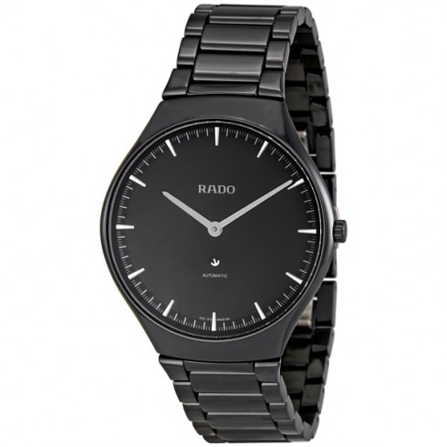 Rado True Thinline Black Dial Automatic Unisex Watch R27969152 watches