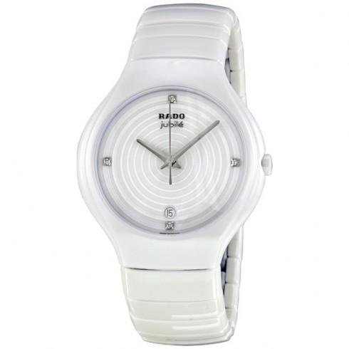 Rado True White Dial Creamic Ladies Watch R27695712 watches