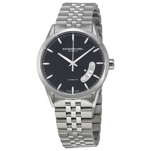 Raymond Weil Freelancer Automatic Black Dial Stainless Steel Men's Watch RW-2770-ST-20011 watches
