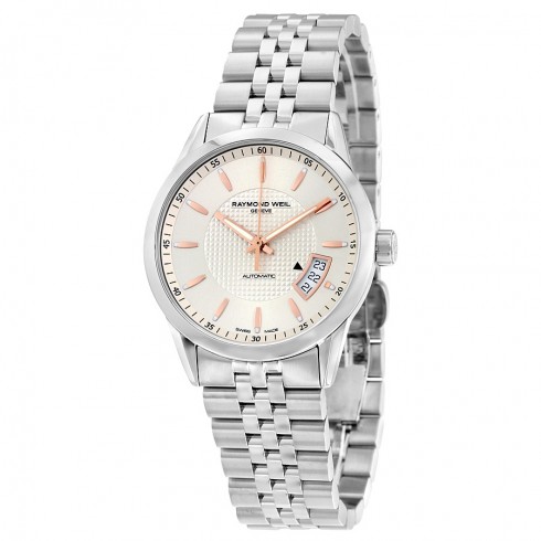 Raymond Weil Freelancer Silver Dial Stainless Steel Men's Watch 2770-ST5-65021 watches