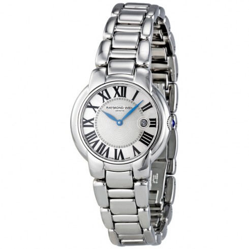 Raymond Weil Jasmine Silver Dial Stainless Steel Ladies Watch 5229-ST-00659 watches