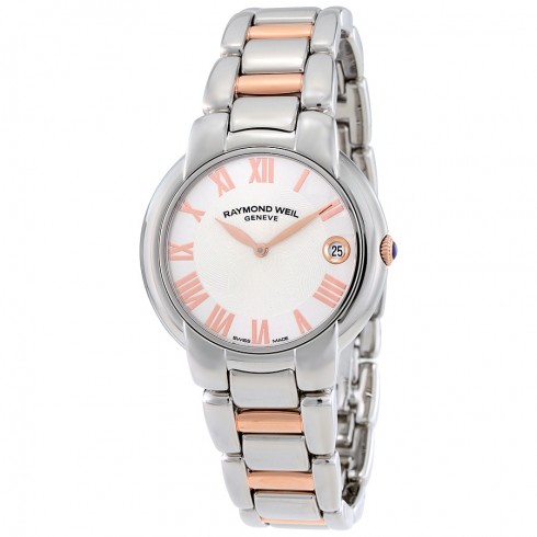 Raymond Weil Jasmine Silver Dial Two Tone Stainless Steel Ladies Watch 5235-S5-01658 watches