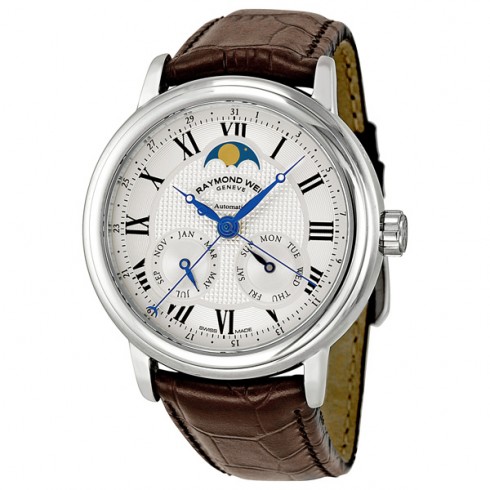 Raymond Weil Maestro Automatic Moonphase Men's Watch 2849-STC-00659 watches