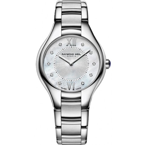 Raymond Weil Noemia Mother of Pearl Diamond Dial Ladies Watch 5127-STS-00985 watches