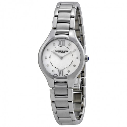 Raymond Weil Noemia Mother of Pearl Stainless Steel Ladies Watch 5127-ST-00985 watches