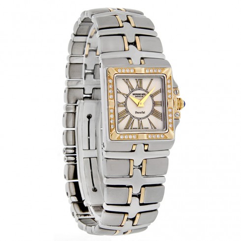 Raymond Weil Parsifal Beige Dial Two-Tone Stainless Steel Ladies Watch 9790-DB watches