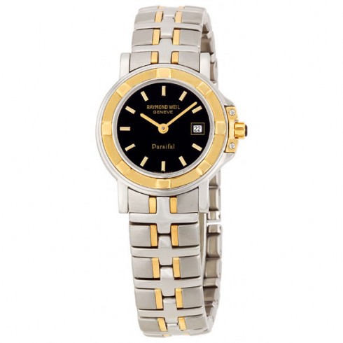 Raymond Weil Parsifal LadiesSteel and 18K Gold Watch 9430-BI watches