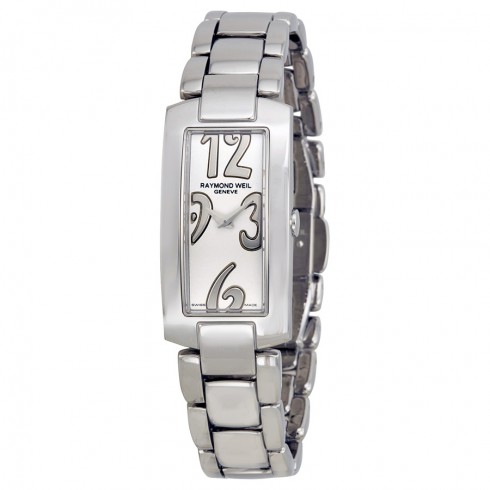 Raymond Weil Shine Silver Dial Stainless Steel Ladies Watch 1500-ST-05303 watches