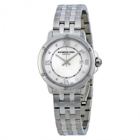 Raymond Weil Tango Silver Dial Stainless Steel Ladies Watch 5391-ST-00995 watches