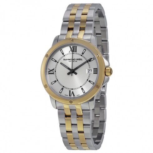 Raymond Weil Tango Silver Dial Two Tone Stainless Steel Men's Watch 5591-STP-00657 watches