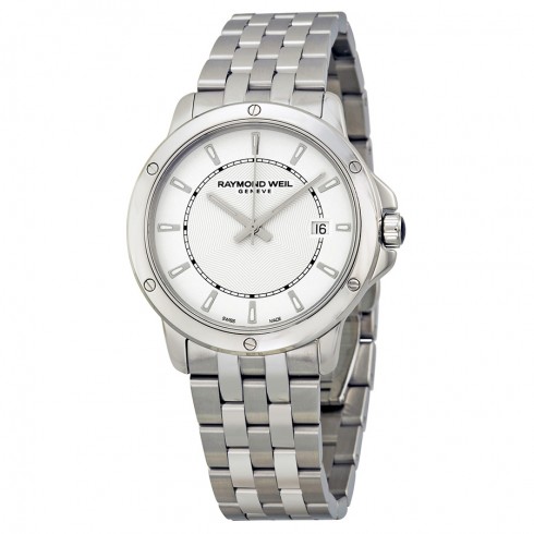 Raymond Weil Tango White Dial Stainless Steel Men's Watch 5591-ST-30001 watches