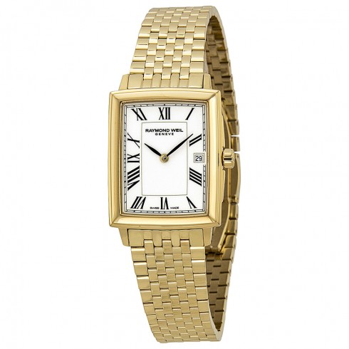 Raymond Weil Tradition Gold-tone White Dial Ladies Watch 5956-P-00300 watches
