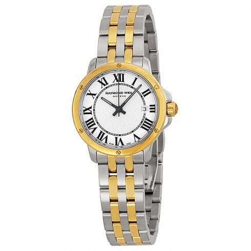 Raymond Weil Tradition White Dial Stainless Steel Ladies Watch 5391-STP-00300 watches
