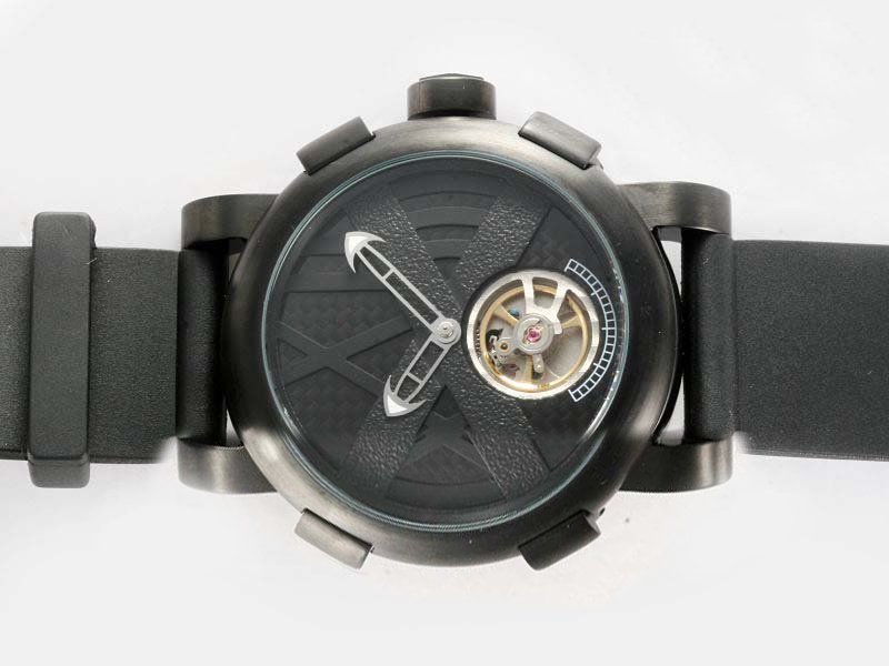 Romain Jerome Chronographes TO.T.222BB.00.BB Automatic Black Dial Round Watch watches