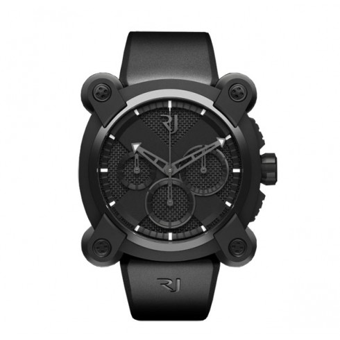 Romain Jerome Moon Invader Black Metal Chronograph Men's Watch RJ.M.CH.IN.001.01 watches