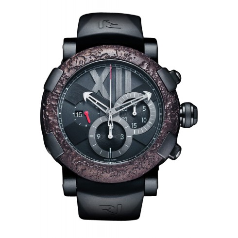 Romain Jerome Titanic DNA Black Dial Black PVD Rusted Steel Men's Watch CHTOXY4BBBB00 watches