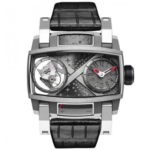 Romaine Jerome Moon-DNA Moon Orbiter Black Dial Black Leather Men's Watch RJ.M.TO.MO.001.01 watches
