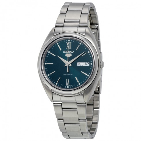 Seiko 5 Automatic Dark Green Dial Stainless Steel Men's Watch SNXA21 watches