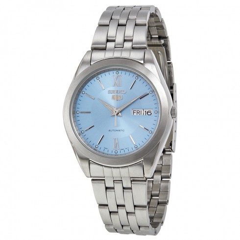 Seiko 5 Automatic Blue Dial Stainless Steel Men's Watch SNXA05K watches